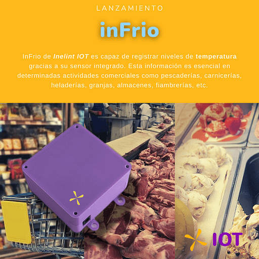 inFrio de Inelint IOT Internet de las Cosas